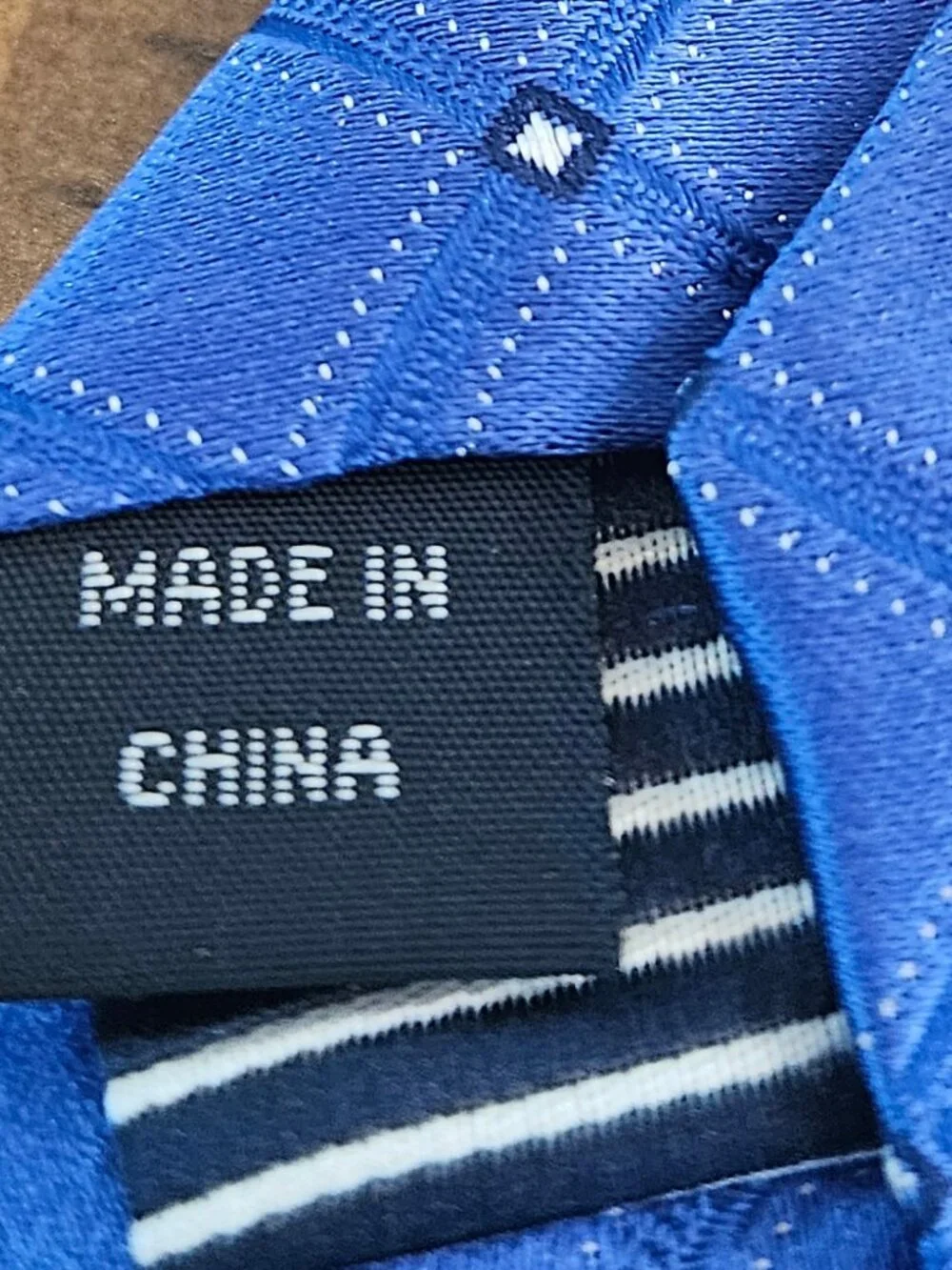 Nautica tie blue